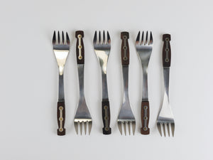 Unused Boxed Amboss 1050 Flatware, 32 Pieces / 6 Persons, Austria, 1950s