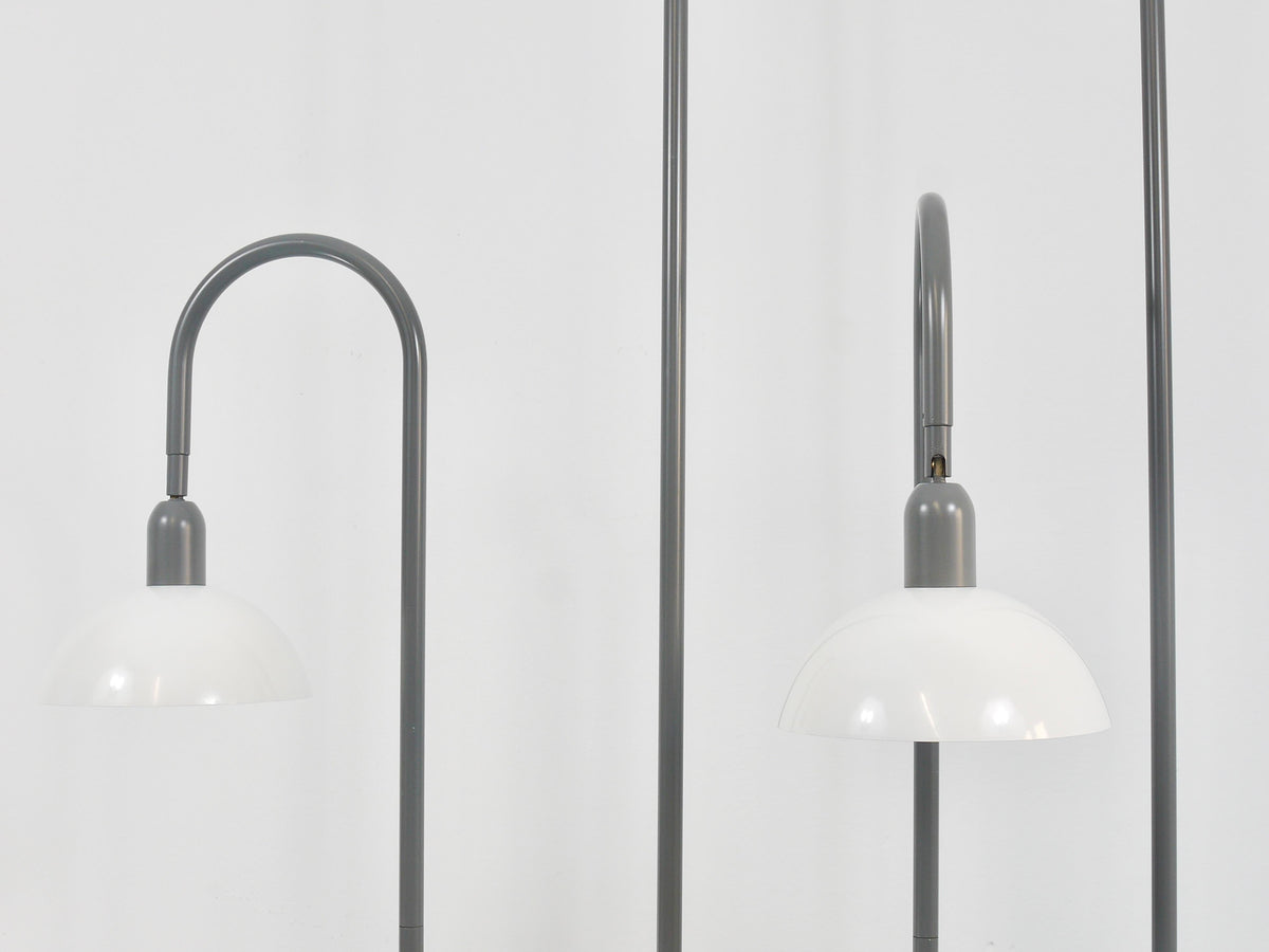 2 lampadaires postmodernes style Memphis, années 1980, torchère, Italie, années 1980