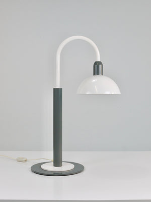 2 Postmodern 1980s Memphis Style Uplighter Floor Lamps, Torchiere, Italy, 1980s