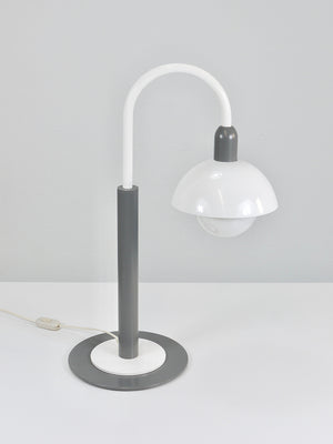 Postmodern Italian 1980s Memphis Style Table Side Lamp, 1980s