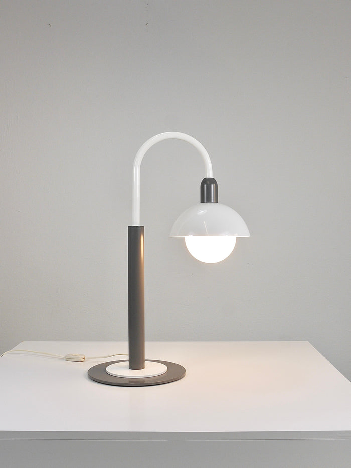 Postmodern Italian 1980s Memphis Style Table Side Lamp, 1980s