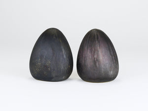 Pair Carl Auböck Minimalist Drop Brass Bookends #4636, Vienna, Austria