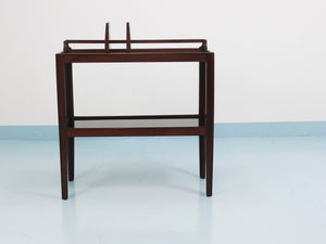 Hagenauer Jirasek Unique Side Table, Book Shelf, Shelving Unit, Vienna, 1940s