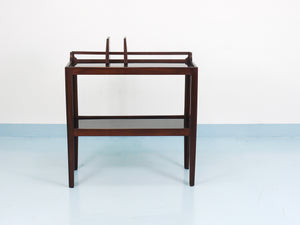 Hagenauer Jirasek Unique Side Table, Book Shelf, Shelving Unit, Vienna, 1940s