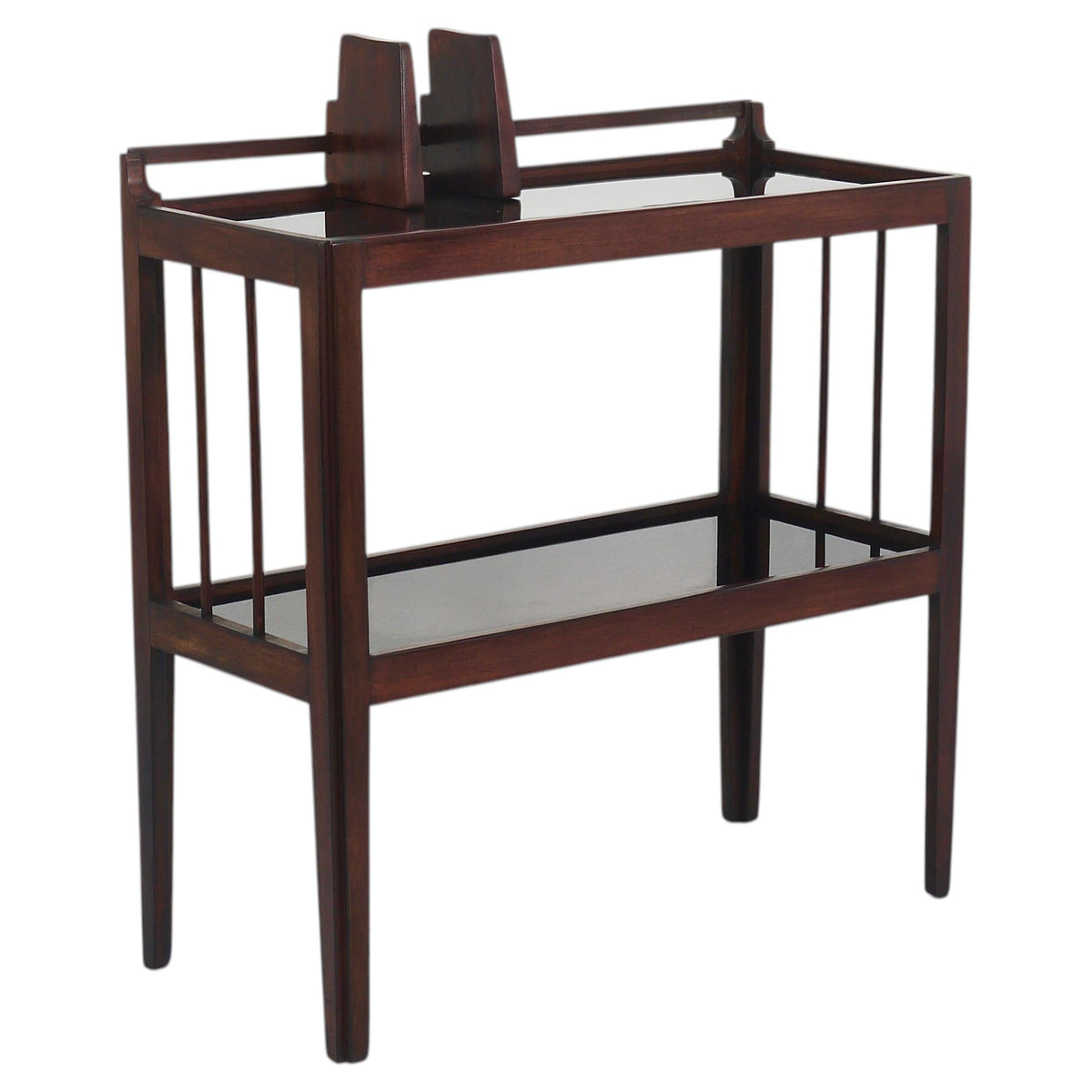 Hagenauer Jirasek Unique Side Table, Book Shelf, Shelving Unit, Vienna, 1940s