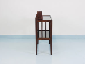 Hagenauer Jirasek Unique Side Table, Book Shelf, Shelving Unit, Vienna, 1940s