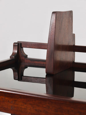 Hagenauer Jirasek Unique Side Table, Book Shelf, Shelving Unit, Vienna, 1940s