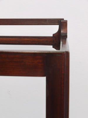 Hagenauer Jirasek Unique Side Table, Book Shelf, Shelving Unit, Vienna, 1940s