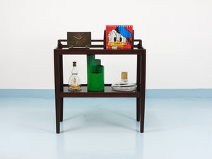 Hagenauer Jirasek Unique Side Table, Book Shelf, Shelving Unit, Vienna, 1940s