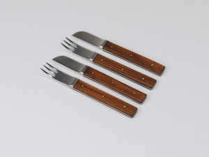 Oswald Haerdtl Amboss 12 Pcs. Breakfast Cutlery, Flatware Set, Austria, 1958