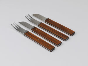 Oswald Haerdtl Amboss 12 Pcs. Breakfast Cutlery, Flatware Set, Austria, 1958