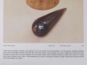 Carl Aubock II „The Bombs“ Salt Pepper Shakers, Walnut & Horn, Vienna, 1950s