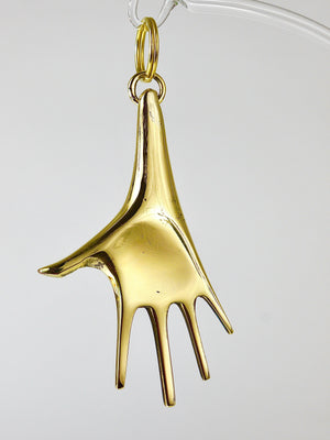Llavero figura de mano XL de Carl Auböck, Mid-Century