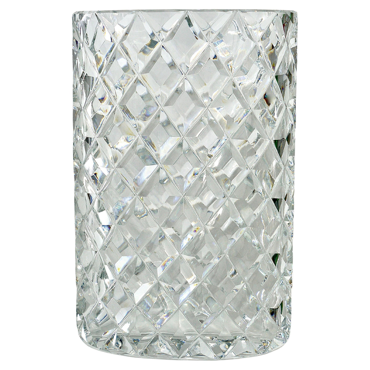 Vase en cristal à facettes étincelant par Claus Josef Riedel, Autriche, années 1970
