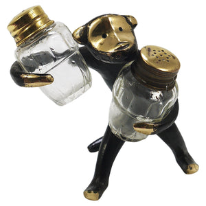 Walter Bosse Monkey Salt and Pepper Shakers Set, Herta Baller, Austria, 1950s