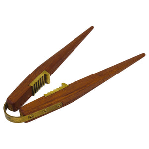 Carl Auböck Mid-Century Nussknacker aus Teak & Messing, Wien, Österreich, 1950er-Jahre