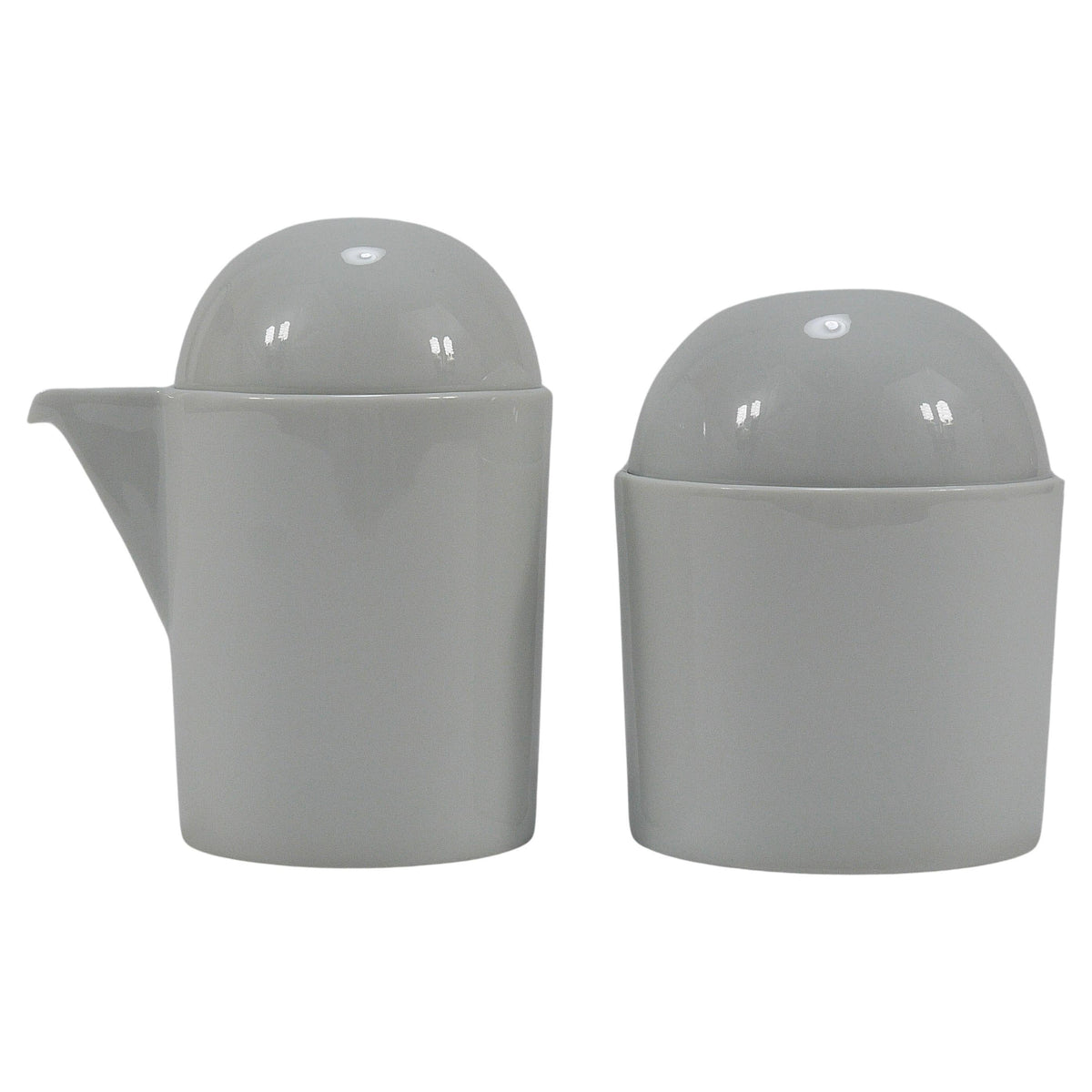 Zuccheriera e lattiera Cupola Postmodern di Mario Bellini per Rosenthal studio-line