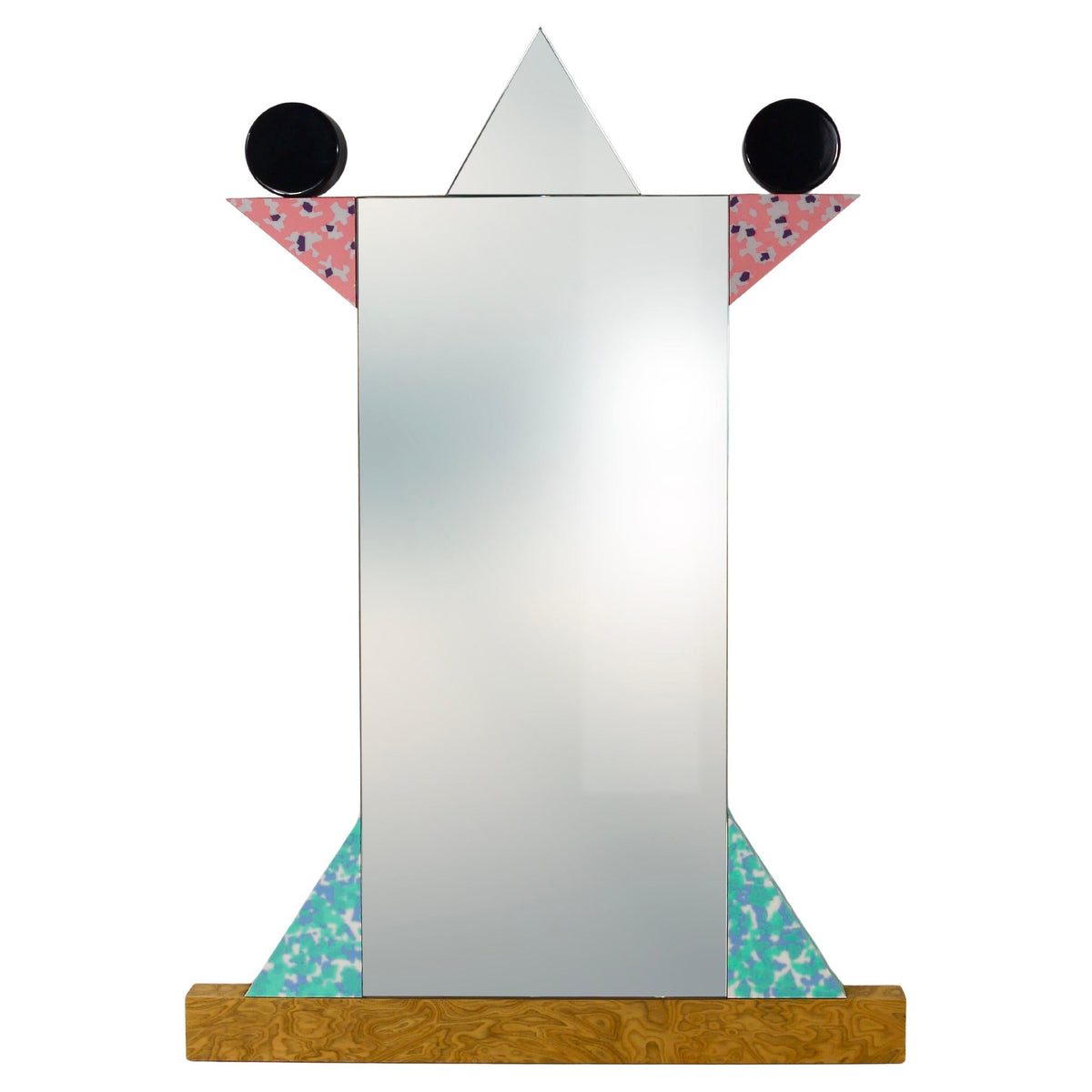 Ettore Sottsass Memphis Milano Diva Vintage Wall Mirror, Italy, 1984
