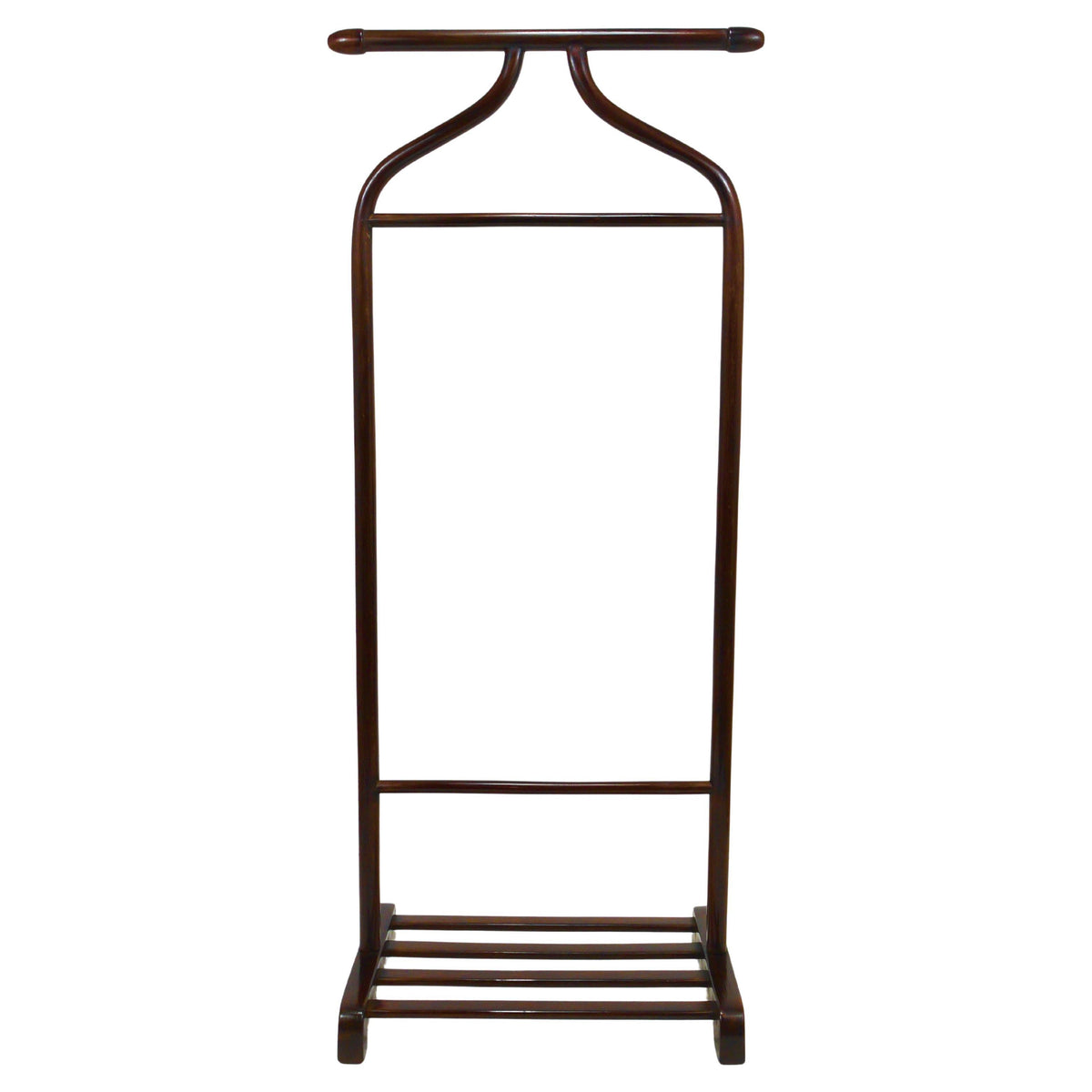 Valet de nuit / porte-habits en bois courbé Thonet Vienna, Art déco, Autriche, années 1920