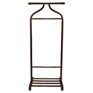Valet de nuit / porte-habits en bois courbé Thonet Vienna, Art déco, Autriche, années 1920