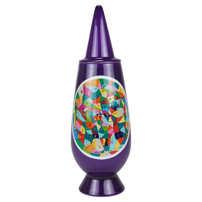 Alessandro Mendini x Luigi Ontani 100% Make-Up Limited Lidded Vase, Alessi, 1992