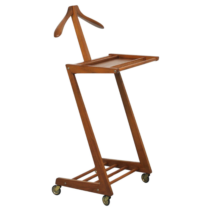 Mid-Century Zigzag Clothing Valet Dressing Stand by Opal, Germany, 1950s