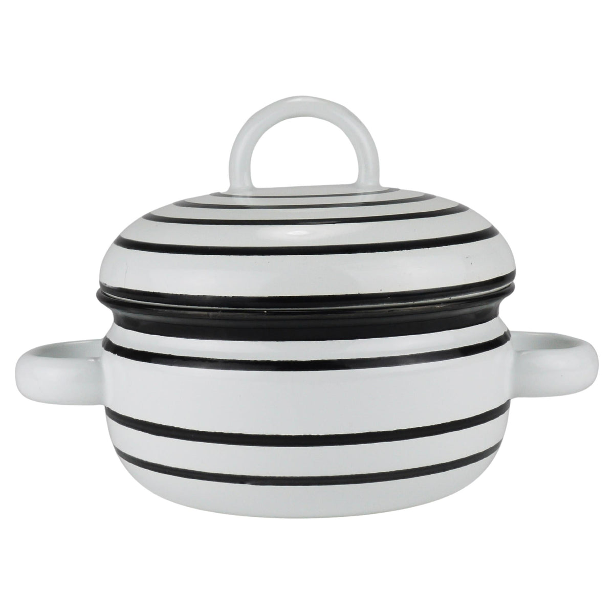 Carl Aubock III Enameled „CULINAR“ Pot With Lid, Ostovics Vienna, Austria, 1970s