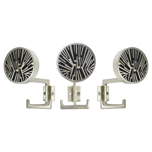 Lot de 4 patères murales Op-Art, Mid-Century Modern, Autriche