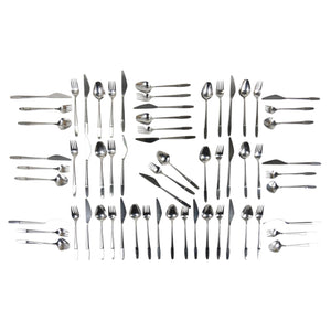 22 Sets Helmut Alder Amboss Austria 2070 Flatware Cutlery, 1960s