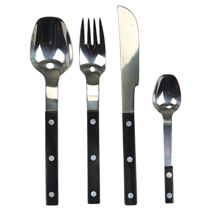 Helmut Alder Amboss Austria 2300 Flatware Cutlery for Six Persons, 1970s