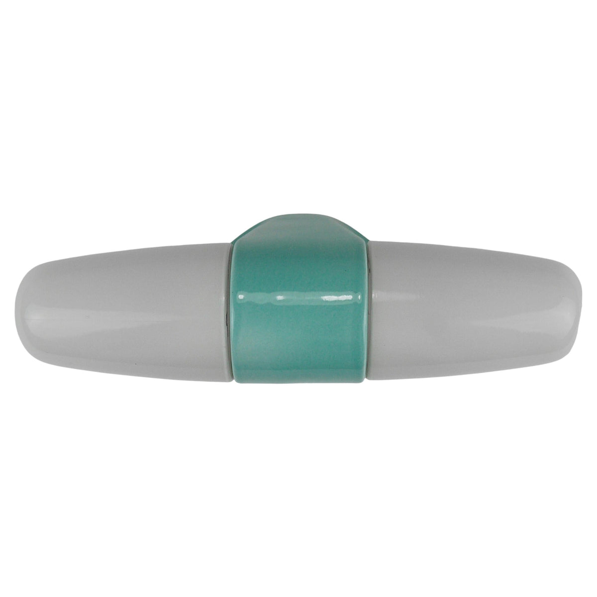 Wilhelm Wagenfeld Bauhaus Turquoise Double Sconce Wall Light, Germany, 1950s