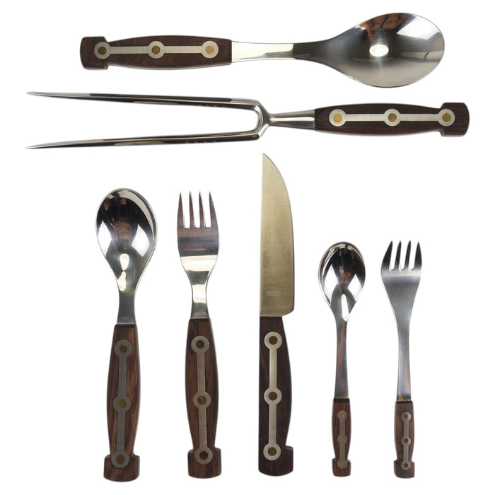 Unused Boxed Amboss 1050 Flatware, 32 Pieces / 6 Persons, Austria, 1950s