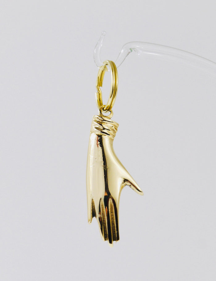 Carl Auböck Handcrafted Midcentury Hand Figurine Key Ring Chain Holder