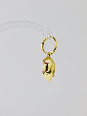 Porte-clés cochon porte-bonheur en laiton Carl Auböck, Mid-Century