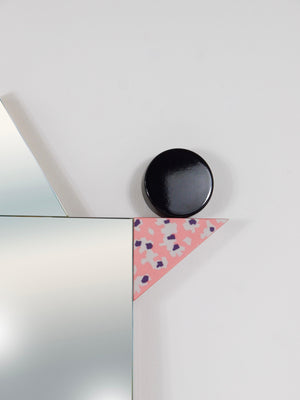 Ettore Sottsass Memphis Milano Diva Vintage Wall Mirror, Italy, 1984