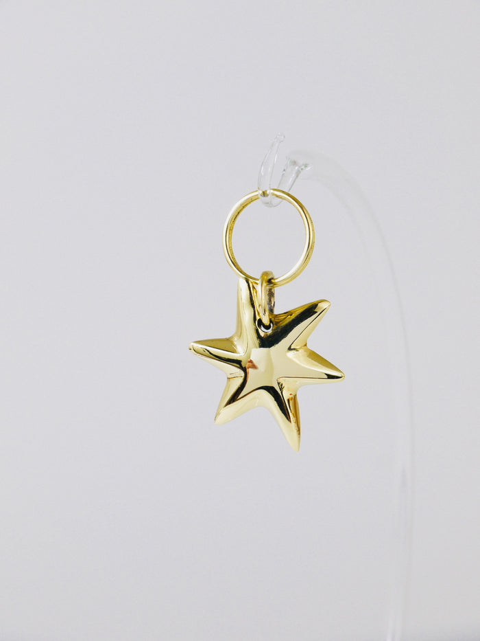 Carl Auböck Midcentury Brass Star Sea Star Starfish Key Ring Chain Holder